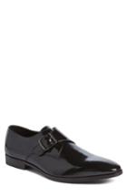 Men's The Rail Webster Single Strap Monk Shoe -6.5us / 40eu - Black