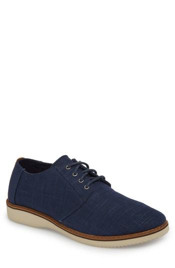 Men's Toms Preston Plain Toe Derby M - Blue