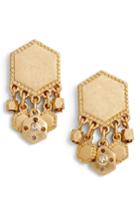 Women's Treasure & Bond Charm Plate Drop Earrings