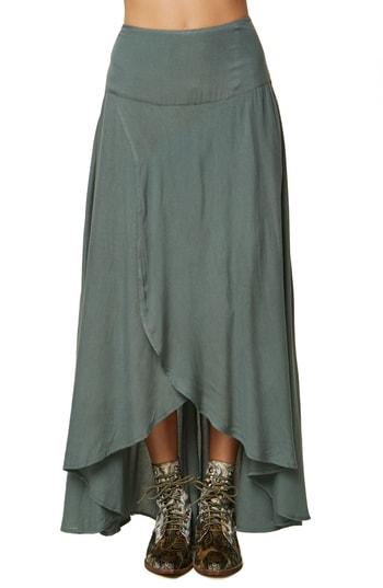 Women's O'neill Ambrosio Tulip Hem Skirt - Green