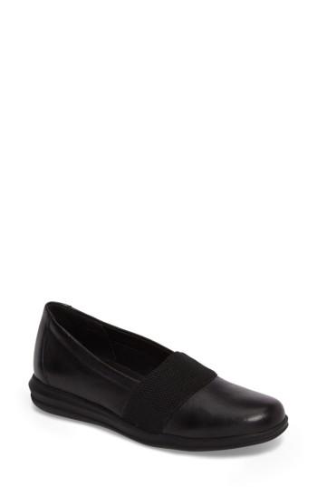 Women's David Tate Hugo Slip-on N - Black