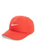 Women's Nike 'feather Light' Dri-fit Cap - Red