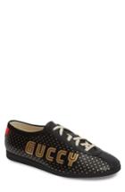 Men's Gucci Falacer Guccy Low Top Sneaker Us / 7uk - Black