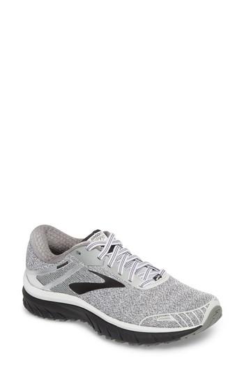 Women's Brooks Adrenaline Gts 18 Running Shoe B - Grey