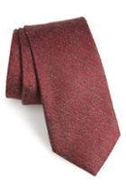 Men's Calibrate Fayette Solid Silk Blend Tie