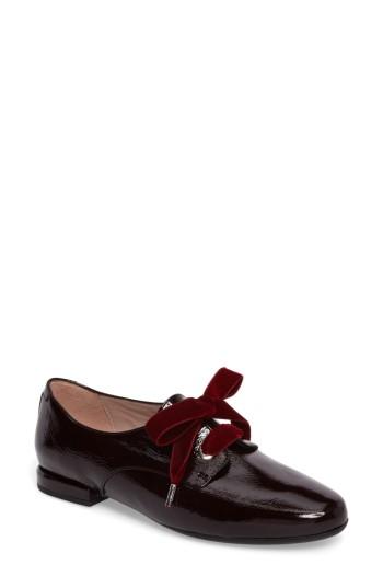 Women's Taryn Rose Eva Oxford M - Burgundy