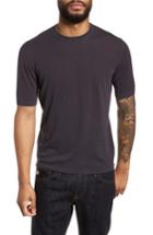 Men's Eleventy Fresco Crewneck Cotton T-shirt - Blue