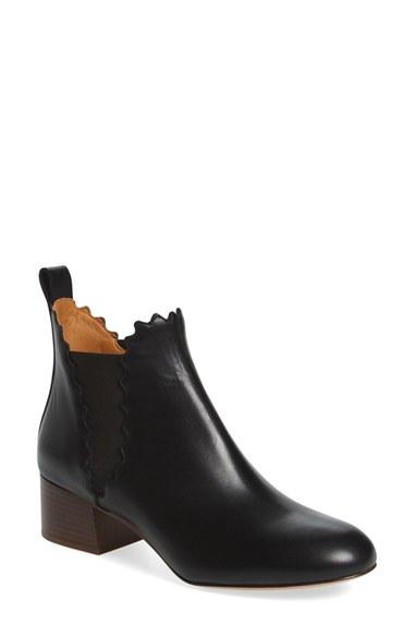 Women's Chloe Scallop Chelsea Boot