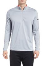 Men's Nike Dry Core Half Zip Pullover - Grey