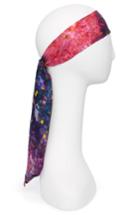 L. Erickson Silk Charmeuse Head Wrap, Size - Purple