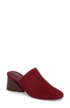 Women's Mercedes Castillo Abia Mule M - Burgundy