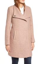 Women's Kenneth Cole New York Pressed Boucle Coat - Pink