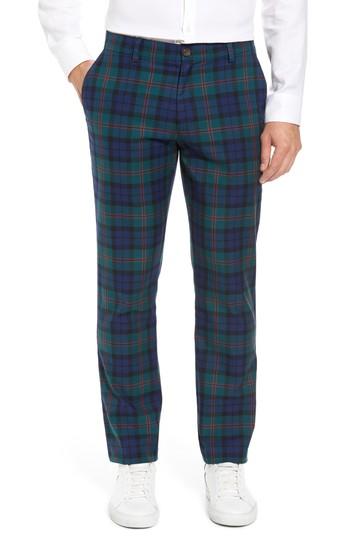 Men's Vineyard Vines Breaker Holiday Tartan Pants X 30 - Green