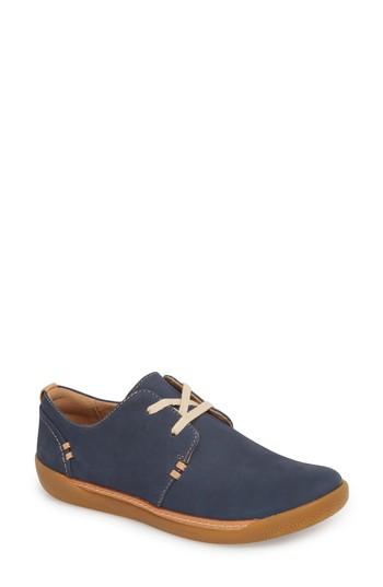 Women's Clarks Un Haven Flat M - Blue