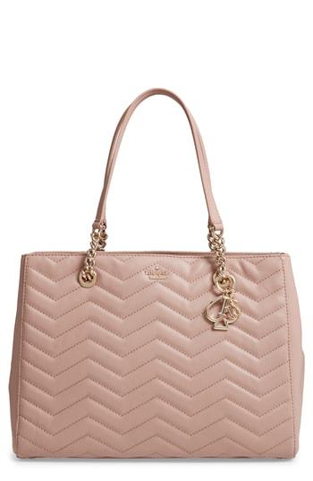 Kate Spade New York Reese Park Courtnee Leather Tote - Brown