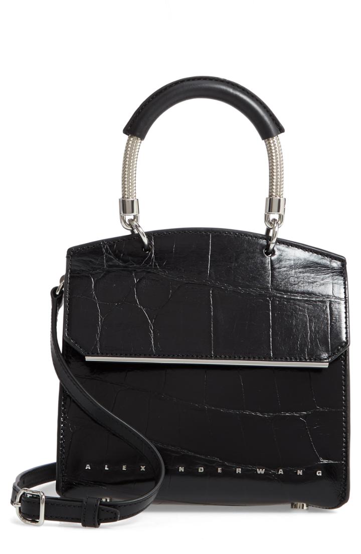 Alexander Wang Mini Dime Leather Satchel -