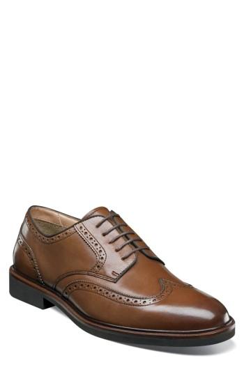 Men's Florsheim Truman Wingtip D - Brown