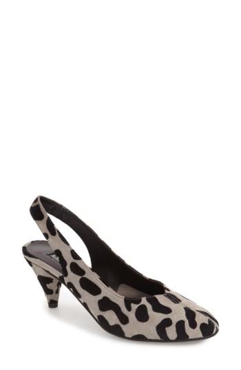 Women's Topshop 'jazz' Slingback Pump .5us / 38eu - Grey