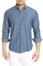 Men's Stone Rose Washed Jacquard Sport Shirt