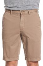 Men's Brax Flat Front Stretch Cotton Shorts