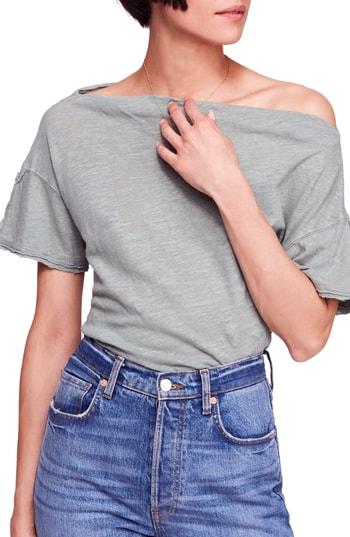 Women's Free People She's So Cool Off The Shoulder Top