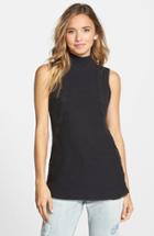 Junior Women's Rvca 'down Low' Sleeveless Sweater Tunic