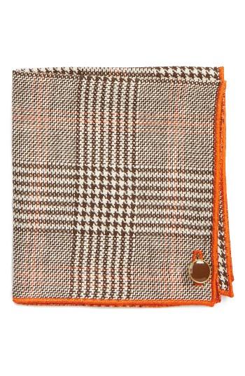Men's Armstrong & Wilson '70s Special Linen Pocket Square
