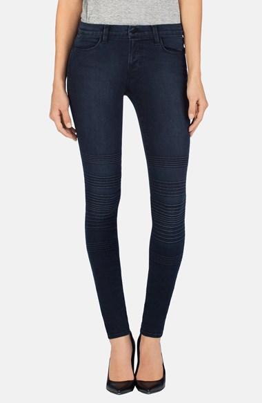 J Brand 'willow' Moto Skinny Jeans (verve) Womens Verve