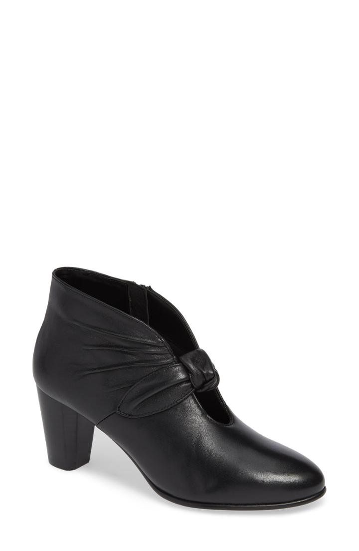Women's David Tate Gwen Knotted Pump N - Black