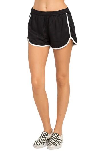 Women's Rvca Cruising Dolphin Shorts - Black