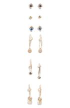 Women's Topshop Set Of 6 Stud & Drop Earrings