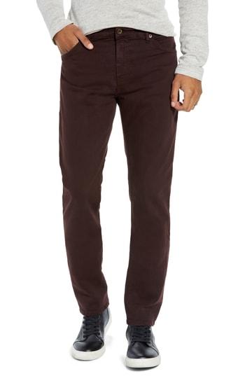 Men's Raleight Denim Martin Skinny Fit Jeans - Burgundy