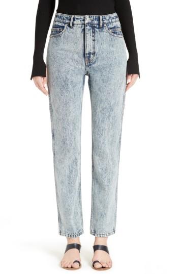 Women's Tibi Trish Acid Wash Jeans - Blue