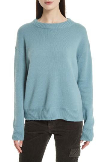 Women's Vince Cashmere Crewneck Sweater - Blue