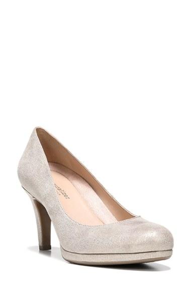 Women's Naturalizer 'michelle' Almond Toe Pump N - Beige