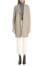 Women's Harris Wharf London Classic Cocoon Coat Us / 40 It - White