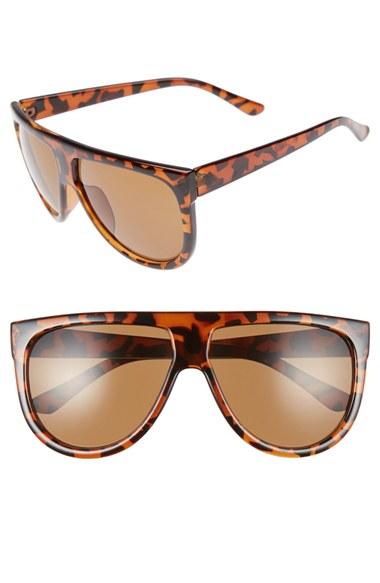 Women's Bp. The Shield 56mm Sunglasses - Brown Tort