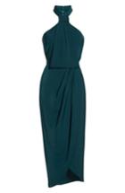 Women's Shona Joy Knotted Tulip Hem Midi Dress - Green