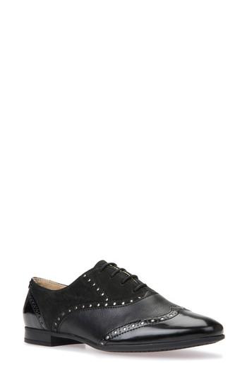 Women's Geox Marlyna Wingtip Oxford Us / 35eu - Black