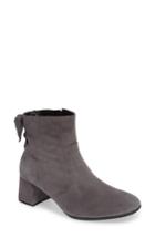 Women's Gabor Bow Back Bootie M - Grey