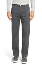 Men's Bugatchi Slim Fit Five-pocket Pants - Black