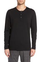 Men's Wings + Horns Swedish Merino Wool Henley - Black