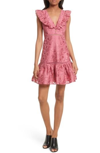 Women's Rebecca Taylor Aly Floral Jacquard Dress