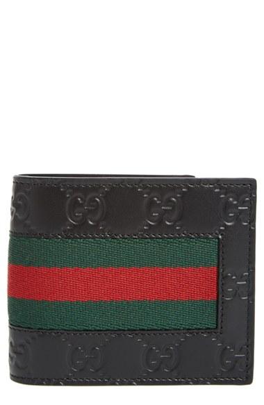 Men's Gucci New Web Wallet -