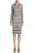 Women's Missoni Tartan Plaid Knit Dress Us / 40 It - Blue