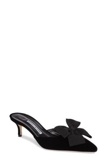 Women's Manolo Blahnik Copena Mule Us / 36eu - Black