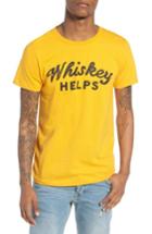 Men's The Rail Whiskey Helps T-shirt - Yellow