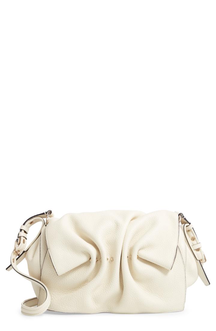 Valentino Garavani Bloomy Grained Leather Shoulder Bag -