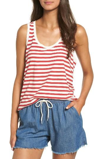 Women's Madewell Stripe Cotton Tank