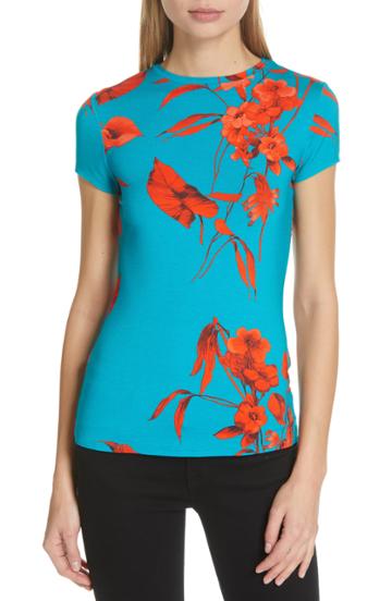 Women's Ted Baker London Dillia Fantasia Tee - Blue